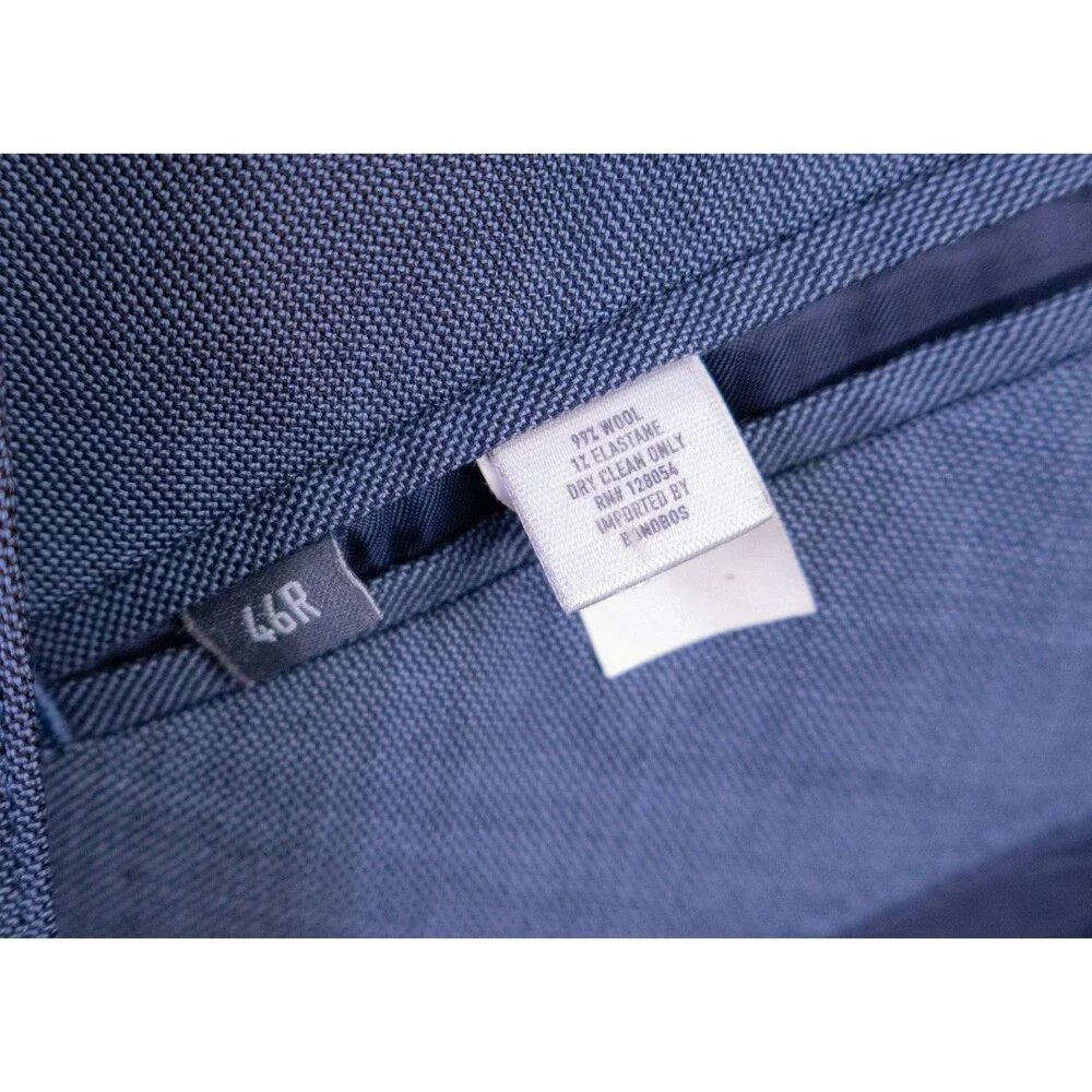 Bonobos Blazer TOLLEGNO Italian Wool Blazer Sport Coat Jacket Sz 46R Two-button